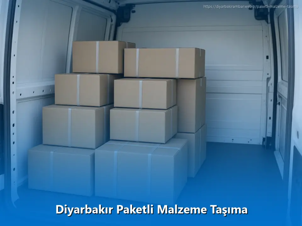 Diyarbakır Paketli Malzeme Taşıma